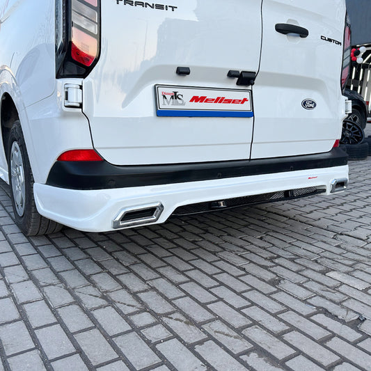 Rear bumper cover (primed for painting) for Ford Custom 2023- - image 1