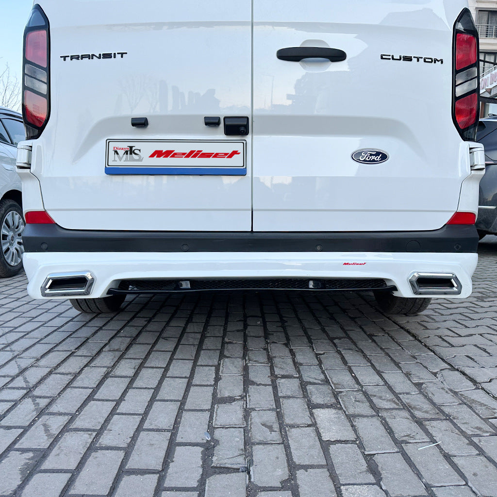 Rear bumper cover (primed for painting) for Ford Custom 2023- - image 2