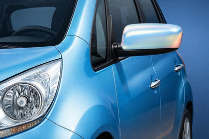 Mirror Covers (2 pcs, Stainless Steel) for Kia Venga 2010-2019 - image 1