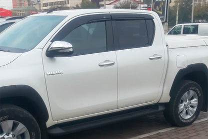 Window Deflectors (4 pcs, HIC) for Toyota Hilux 2015- - image 2
