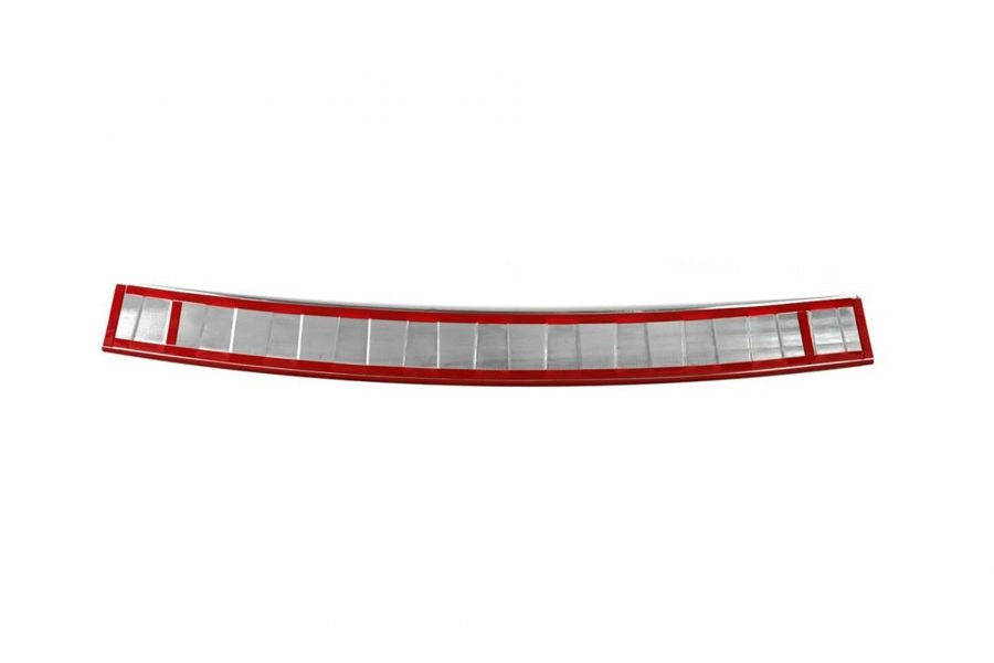 Rear Bumper Protector OmsaLine (HB, Stainless Steel) for Peugeot 308 2014-2021 - image 2