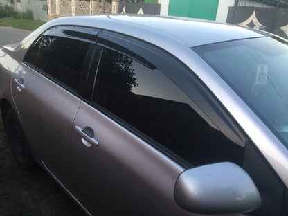 Window Deflectors (4 pcs, Sunplex Sport) for Toyota Corolla 2007-2013 - image 3