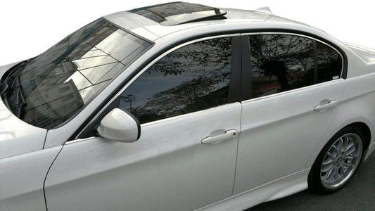 Glass edging (stainless) for BMW 3 series F-30/31/34 2012-2019 - Reelken Auto