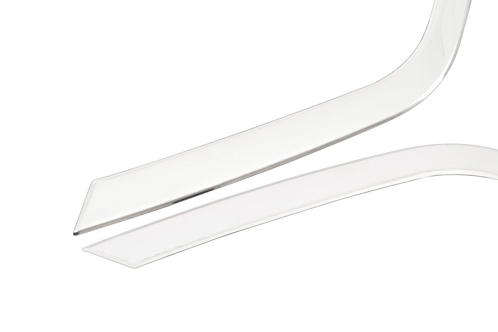 Rear Bumper Reflector Trim SD (2 pcs, Stainless Steel) for Honda City 2021- - image 4