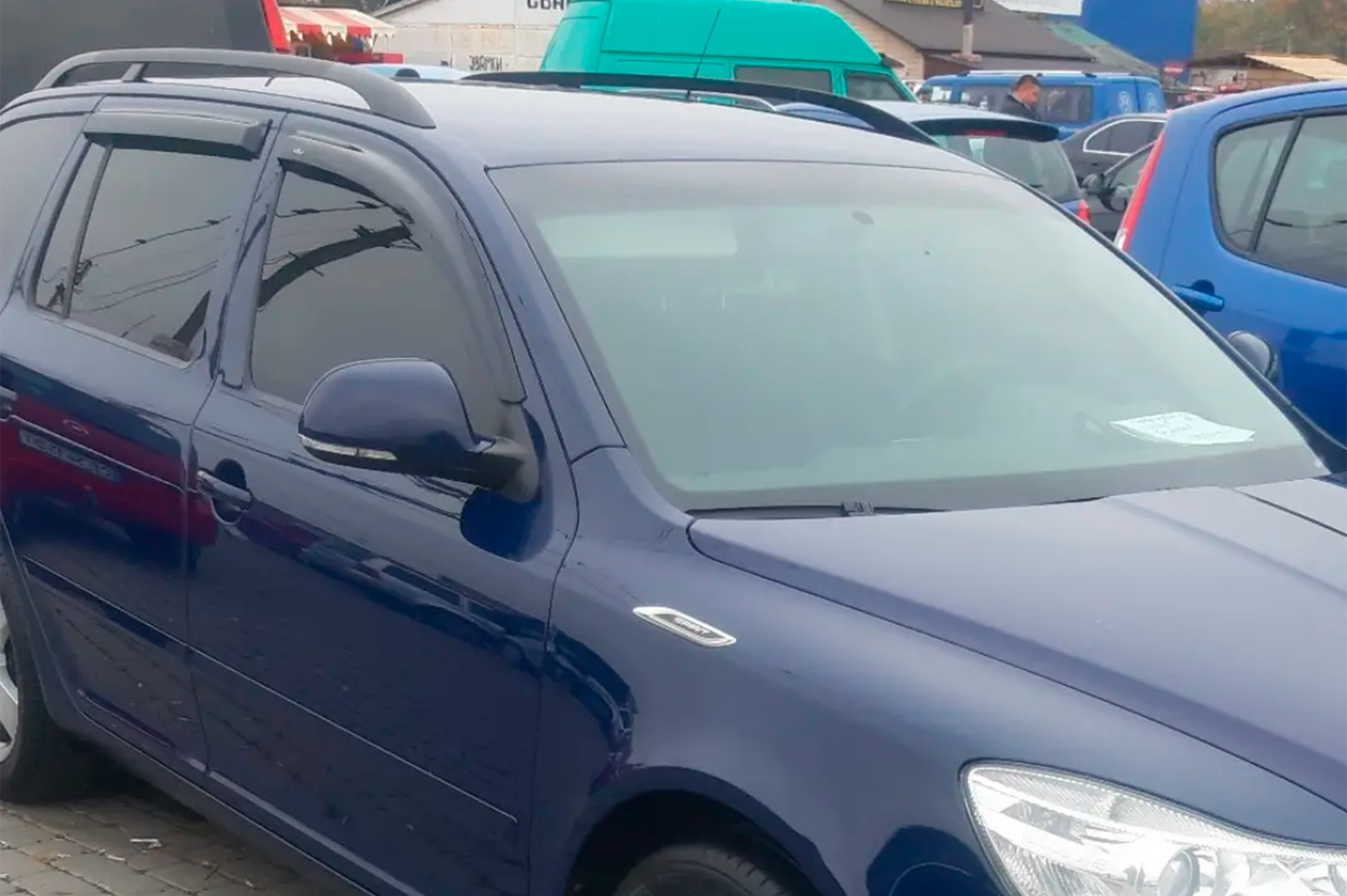 Window Deflectors SW (4 pcs, HIC) for Skoda Octavia II A5 2006-2010 - image 3