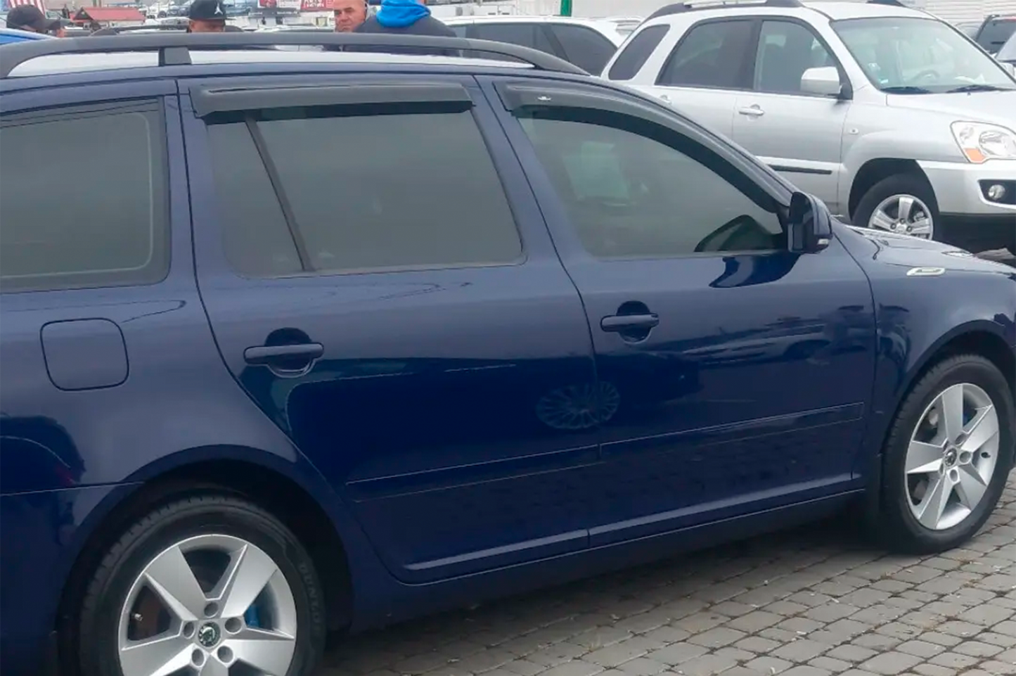 Window Deflectors SW (4 pcs, HIC) for Skoda Octavia II A5 2006-2010 - image 2