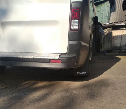 Rear mud flaps (set) for Opel Vivaro 2015-2019 - Reelken Auto