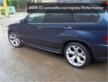 Performance Side Skirts (2 pcs, primed for painting) for BMW X5 E53 1999-2006 - image 1
