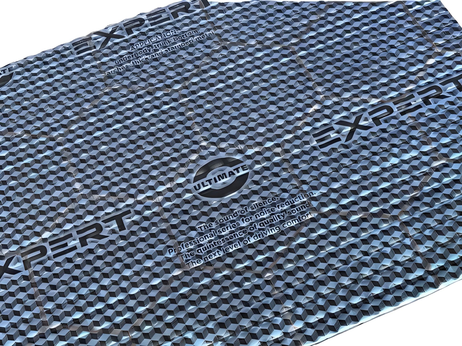 Vibration-absorbing sheet ULTIMATE EXPERT BLUE SILVER 3 mm (50x35 cm) - image 6