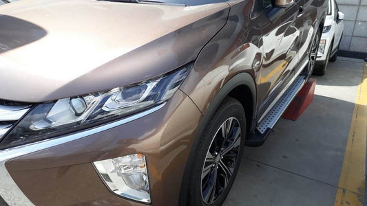 Lateral platforms X5-type (2 piece, alum.) for Mitsubishi Eclipse Cross - Reelken Auto