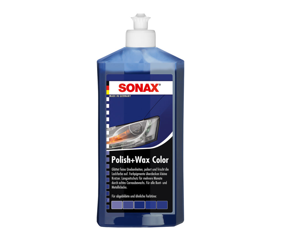 Sonax NanoPro Color Polish with Wax Blue 250 ml - image 1