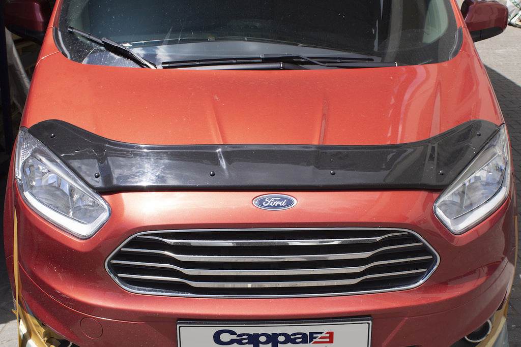 The hood deflector EuroCap for Ford Courier 2014-2023 - Reelken Auto