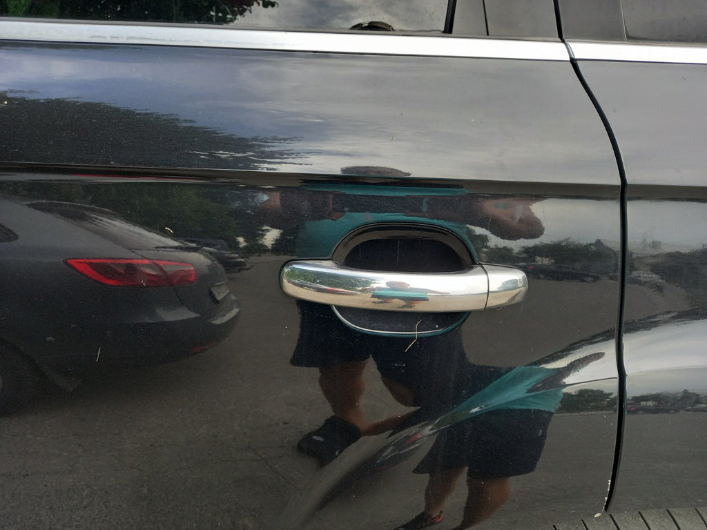Covers for handles (4 pcs., Stainless steel.) for Audi Q7 2005-2015 - image 2