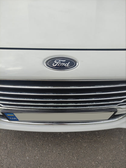 Front emblem 2013-2017 112x47mm (self-adhesive) for Ford Fiesta 2008-2017 - image 3