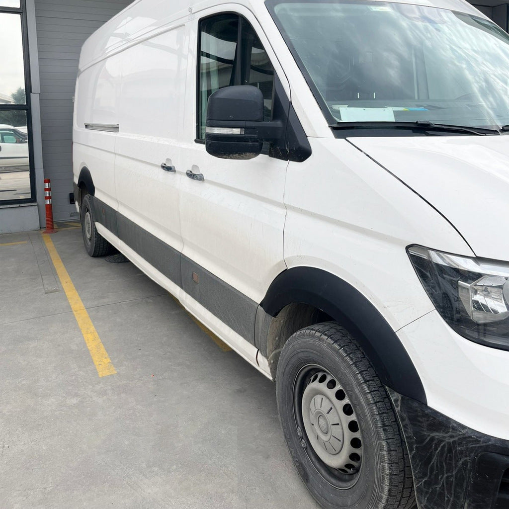 Wide fender flares (4 pcs, black) for Volkswagen Crafter 2016- - image 2
