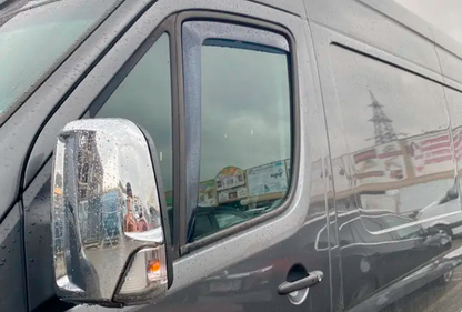 In-channel window deflectors (2 pcs, HIC) for Mercedes Sprinter W906 2006-2018 - image 13