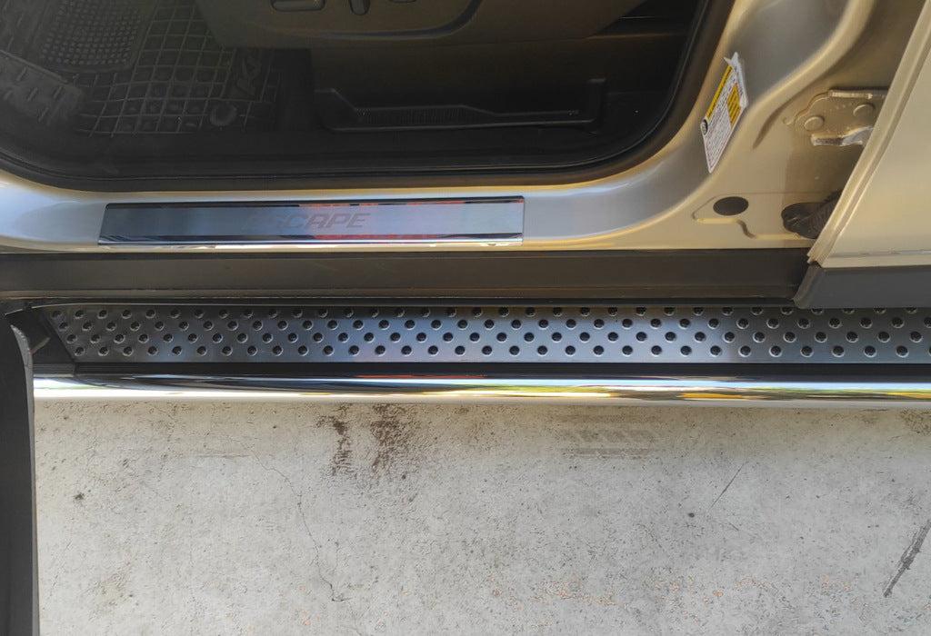 Maydos V2 side sills (2 pcs., Aluminum + stainless steel) for Ford Kuga/Escape 2013-2019 - image 5