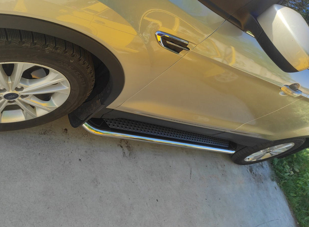 Maydos V2 side sills (2 pcs., Aluminum + stainless steel) for Ford Kuga/Escape 2013-2019 - image 7