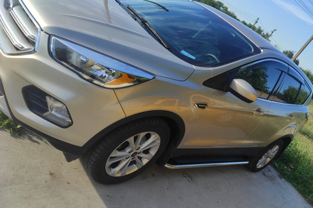 Maydos V2 side sills (2 pcs., Aluminum + stainless steel) for Ford Kuga/Escape 2013-2019 - image 9