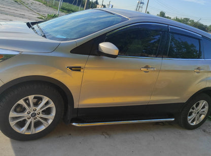 Side Steps Maydos V2 (2 pcs, Aluminum + Stainless Steel) for Ford Kuga/Escape 2013-2019 - image 6