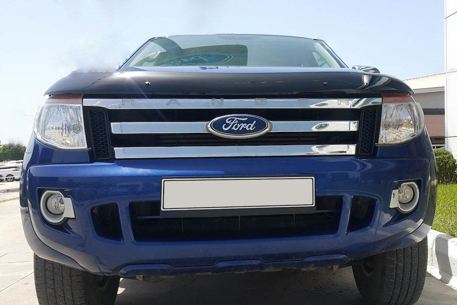 The hood deflector EuroCap (2011-2015) for Ford Ranger 2011-2022 - Reelken Auto