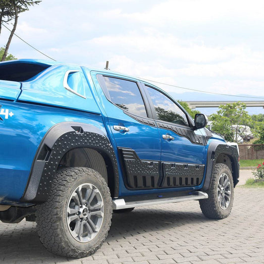 Wheel Arch Extenders V2 (2019+, EuroCap) for Mitsubishi L200 2015-2024 - Reelken Auto