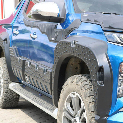 Wheel Arch Extenders V2 (2019+, EuroCap) for Mitsubishi L200 2015-2024 - Reelken Auto
