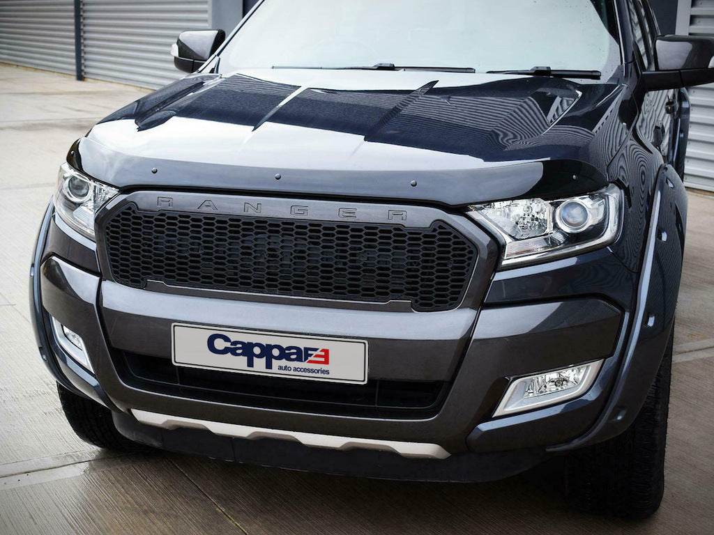 The hood deflector EuroCap (2015+) for Ford Ranger 2011-2022 - Reelken Auto