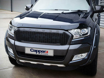 The hood deflector EuroCap (2015+) for Ford Ranger 2011-2022 - Reelken Auto