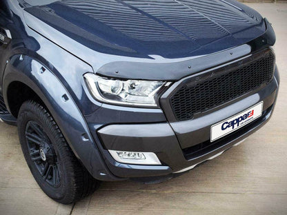 The hood deflector EuroCap (2015+) for Ford Ranger 2011-2022 - Reelken Auto