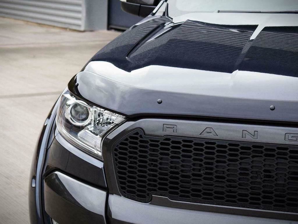 The hood deflector EuroCap (2015+) for Ford Ranger 2011-2022 - Reelken Auto