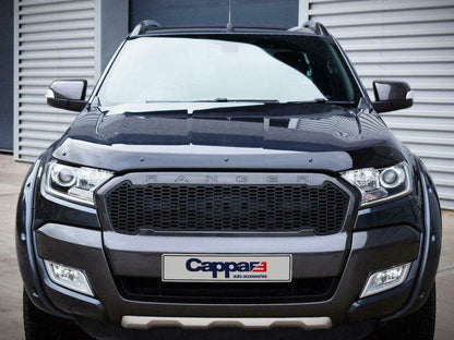 The hood deflector EuroCap (2015+) for Ford Ranger 2011-2022 - Reelken Auto