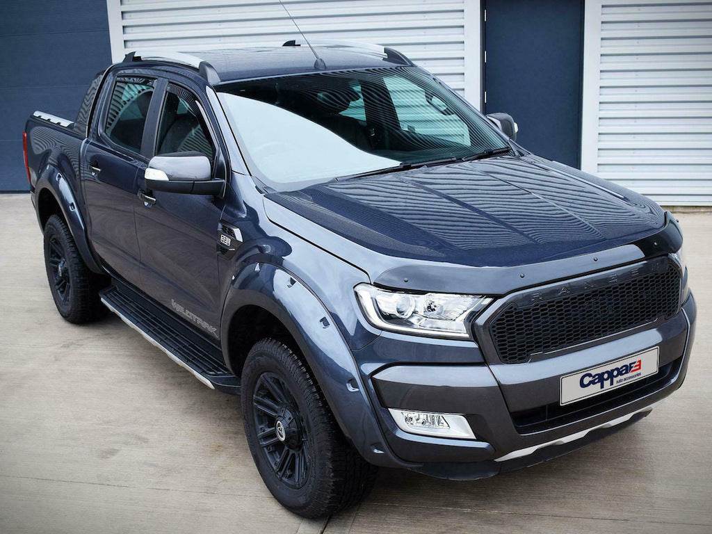 The hood deflector EuroCap (2015+) for Ford Ranger 2011-2022 - Reelken Auto