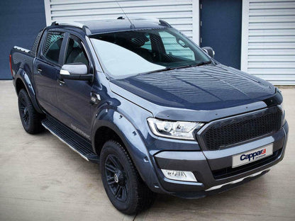 The hood deflector EuroCap (2015+) for Ford Ranger 2011-2022 - Reelken Auto