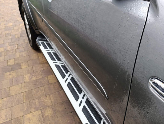 Side Steps Sunrise (2 pcs, Aluminum) for Mitsubishi Pajero Sport 2008-2015 - image 2