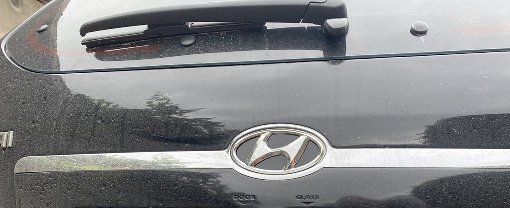 Emblem (self-adhesive, 125 mm (65 mm)) for Hyundai Tucson JM 2004- - image 2