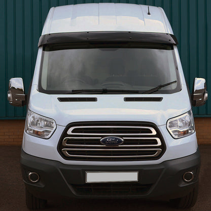 Windshield Visor (black gloss, 5mm) for Ford Transit 2014- - image 1