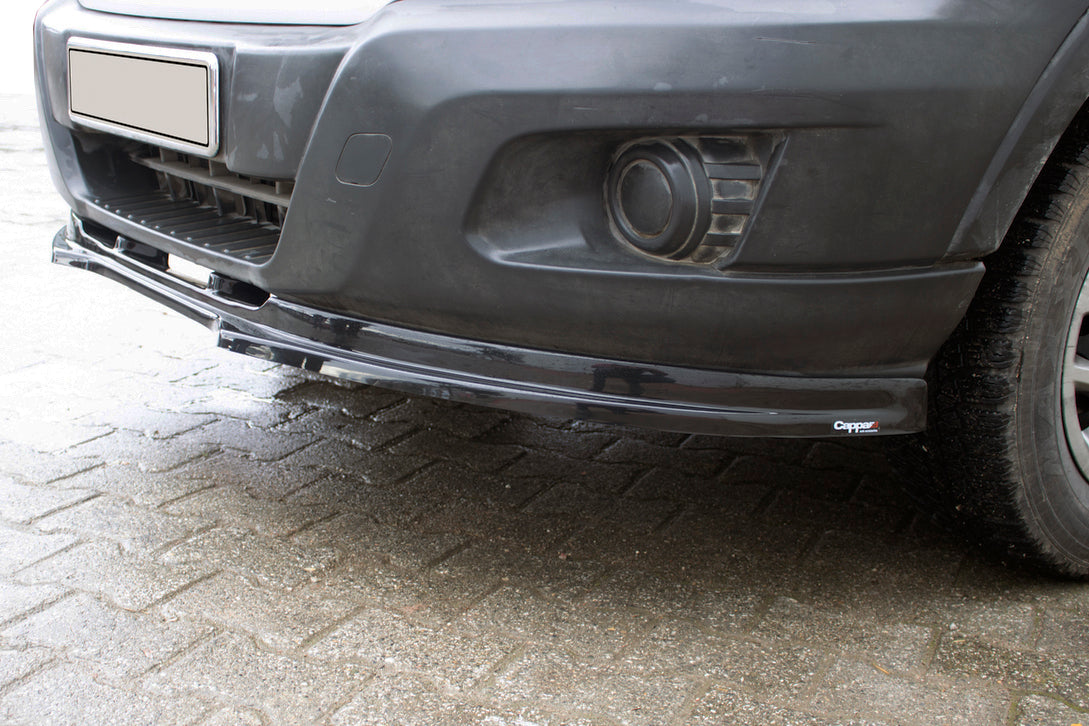 Front lip spoiler (2014-2019, ABS) for Ford Transit 2014- - image 1