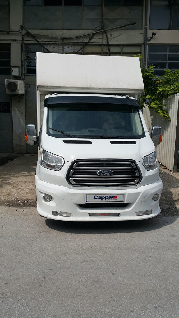 Windshield Visor (black gloss, 5mm) for Ford Transit 2014- - image 11
