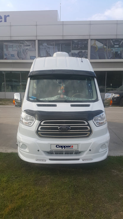 Windshield Visor (black gloss, 5mm) for Ford Transit 2014- - image 15