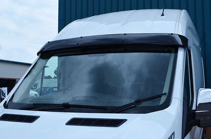 Windshield Visor (black gloss, 5mm) for Ford Transit 2014- - image 4