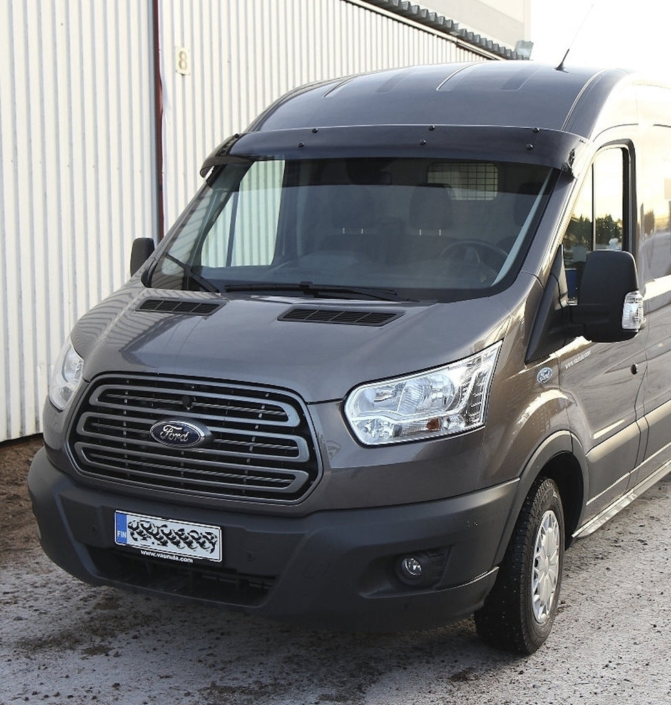 Windshield Visor (black gloss, 5mm) for Ford Transit 2014- - image 6