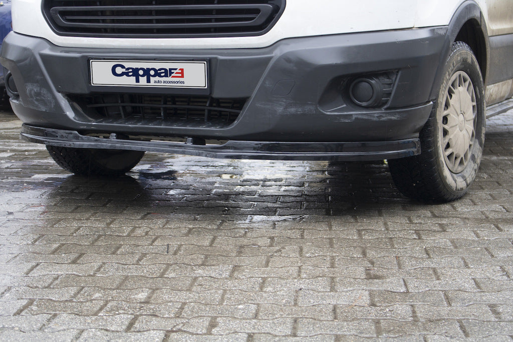 Front lip spoiler (2014-2019, ABS) for Ford Transit 2014- - image 2