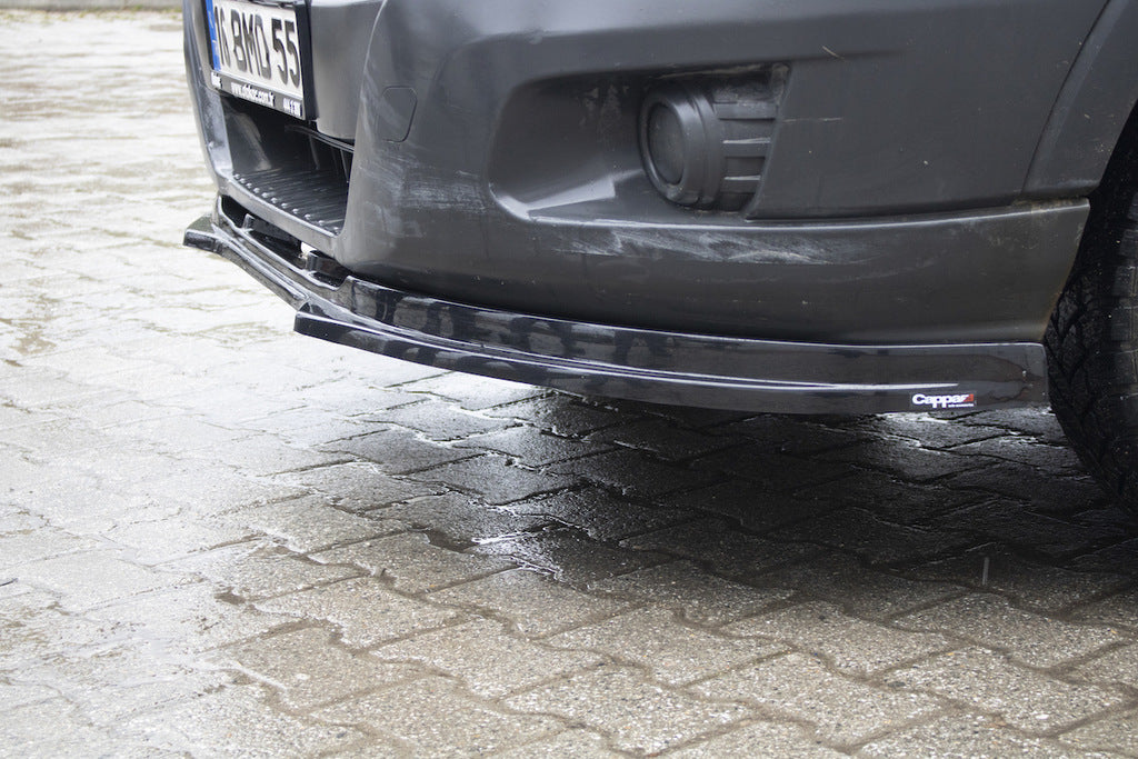 Front lip spoiler (2014-2019, ABS) for Ford Transit 2014- - image 3
