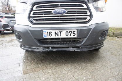 Front lip spoiler (2014-2019, ABS) for Ford Transit 2014- - image 4