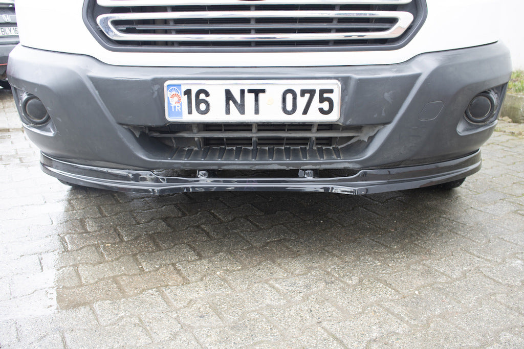 Front lip spoiler (2014-2019, ABS) for Ford Transit 2014- - image 5