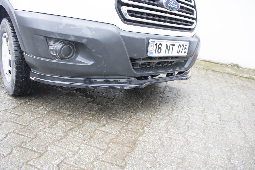 Front lip spoiler (2014-2019, ABS) for Ford Transit 2014- - image 6