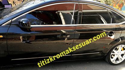 Full Window Trim Set Stainless Steel (12 pcs) for Ford Mondeo 2014-2022 - image 2