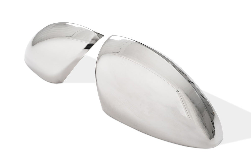 Mirror Covers (2 pcs, Stainless Steel) for Dacia Sandero 2021- - image 4