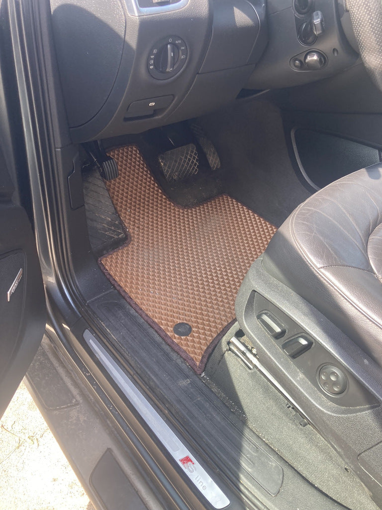 EVA Floor Mats (brick red) for Audi Q7 2005-2015 - image 1